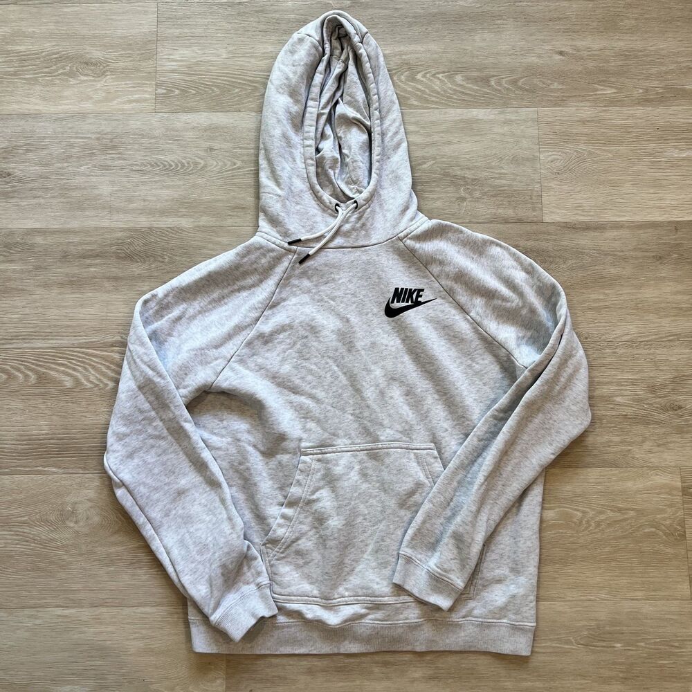 Nike Sportswear Rally Fleece Gray Pullover Women's-Size M